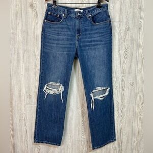Levi’s Low Pro Straight Distressed 90’s Style Jeans Size 31